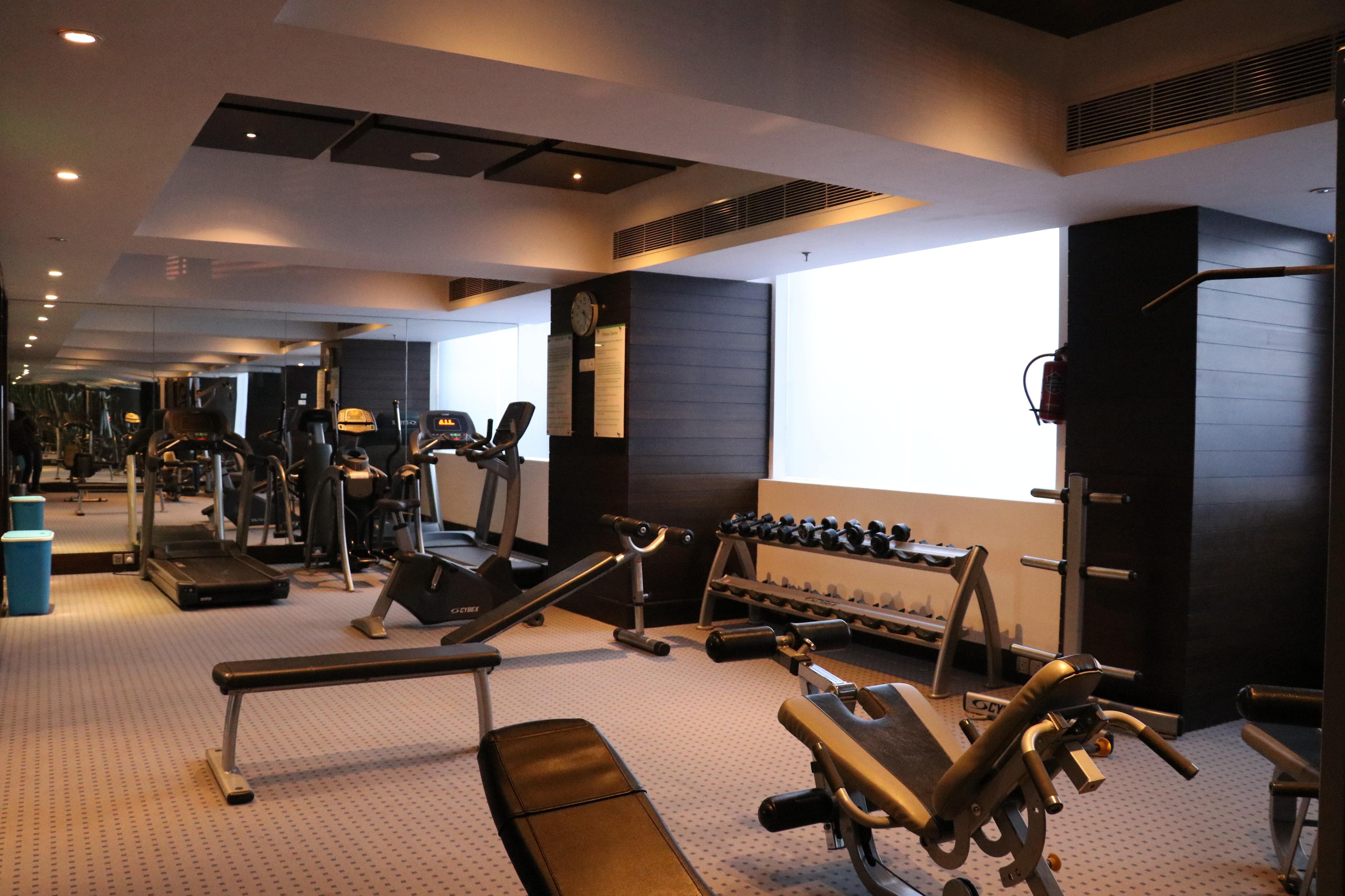 Holiday Inn Chandigarh Panchkula, An Ihg Hotel Extérieur photo The gym at the hotel